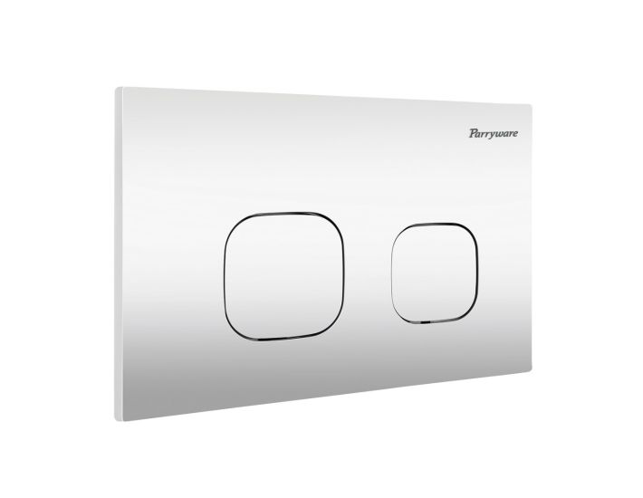 Parryware Linea Plus Push Plate Soft Chrome